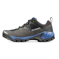 Mammut Wanderschuhe Sapuen Low GTX (Veloursleder, wasserdicht) stahlgrau/blau Herren